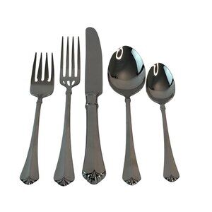 Oneida Juilliard Heirloom Stainless Flatware 5 Pc Place Setting Fork Knife Spoon